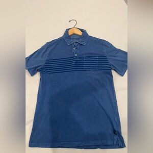 Boys' XL Vineyard Vines Blue Striped Polo Shirt